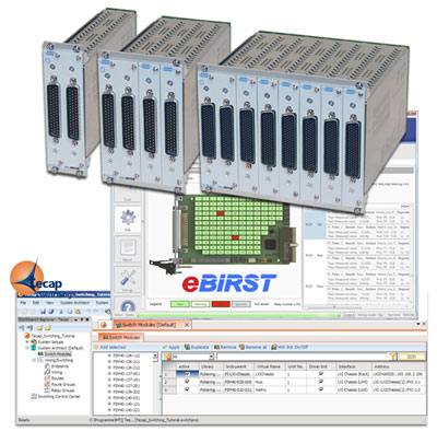 Pickering BRIC large matrix and Switching System Management Tools