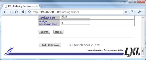 SSH Server Enable Button