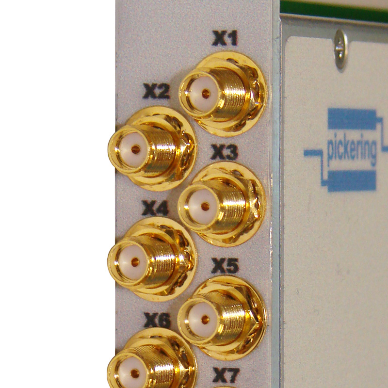 Module with SMA connectors on the panel