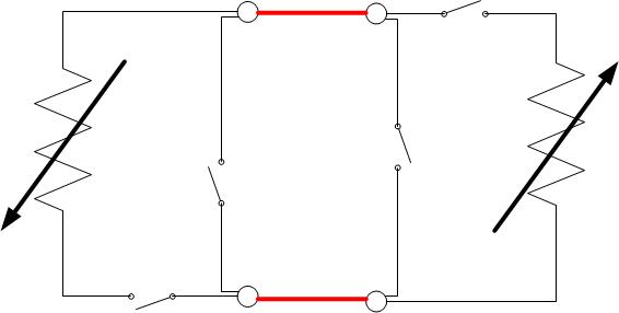 Diagram of resistors in parallel