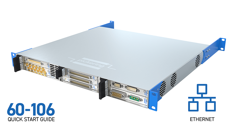 6-slot LXI/USB Chassis (60-106) for Ethernet