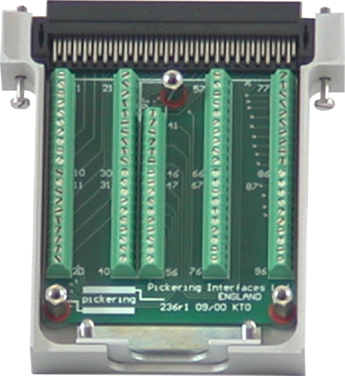 Top view of the 40-965-096, showing the screw terminals