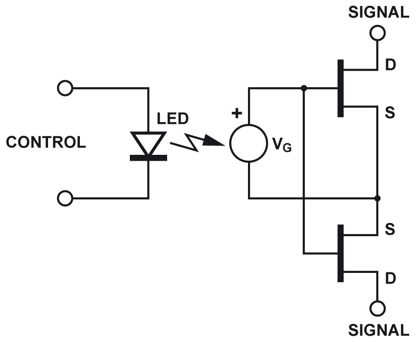 MOFSET Solid State Relay diagram