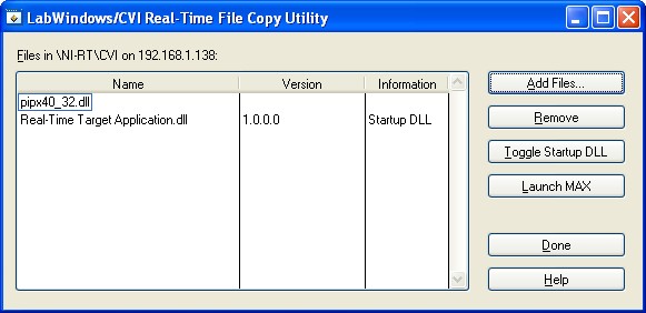 File Copy window showing pipx40_w32.dll